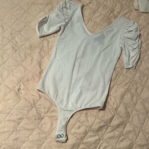 Vylette. Ruffle sleeves bodysuit XS NWOT